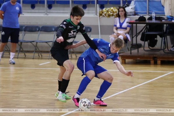 ФОТОФАКТ: Кубок Беларуси среди юношеских команд по мини-футболу Столица-Юни Минск и БНТУ-Динамо-Юни Минск