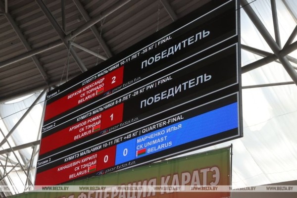 Турнир для детей и подростков, но все по-взрослому: Могилев принимает тестовые состязания по карате