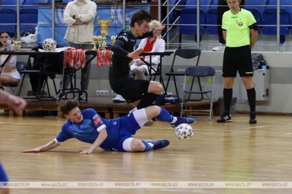 ФОТОФАКТ: Кубок Беларуси среди юношеских команд по мини-футболу Столица-Юни Минск и БНТУ-Динамо-Юни Минск