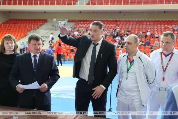 "Все хорошо, но сделаем еще лучше". Как в Жлобине тестируют площадку для II Игр стран СНГ по самбо