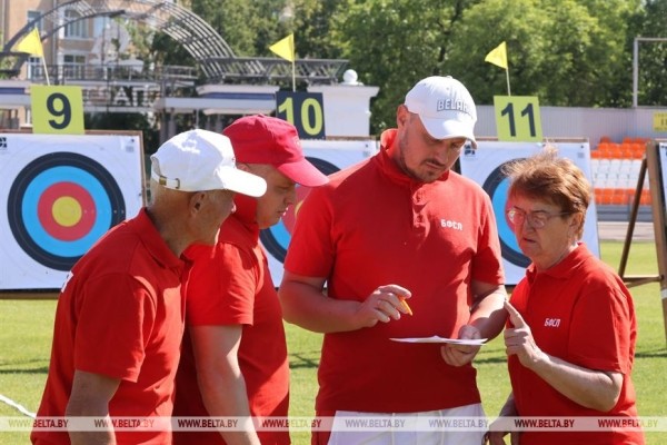 "Стать победителями мечтают все". Тестовые испытания лучников к II Играм стран СНГ начались в Могилеве