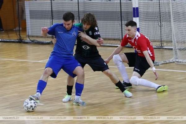 ФОТОФАКТ: Кубок Беларуси среди юношеских команд по мини-футболу Столица-Юни Минск и БНТУ-Динамо-Юни Минск