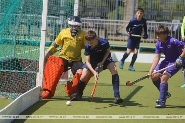 ФОТОФАКТ: Спартакиада ДЮСШ, СДЮШОР по хоккею на траве 5х5 стартовала в Гродно