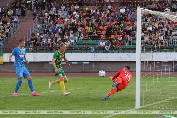 ФОТОФАКТ: Футболисты БАТЭ одержали победу над "Неманом" со счетом 1:0