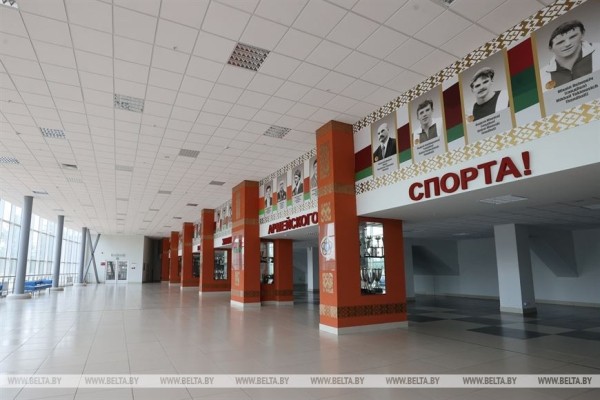 "Объект мирового уровня". Дворец игровых видов спорта "Уручье" готов принять II Игры стран СНГ "Объект мирового уровня". Дворец игровых видов спорта "Уручье" готов принять II Игры стран СНГ