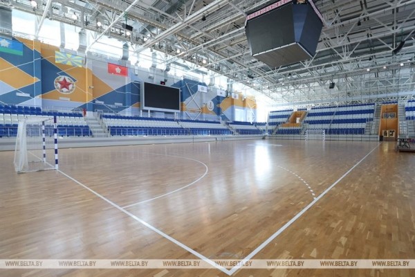 "Объект мирового уровня". Дворец игровых видов спорта "Уручье" готов принять II Игры стран СНГ "Объект мирового уровня". Дворец игровых видов спорта "Уручье" готов принять II Игры стран СНГ