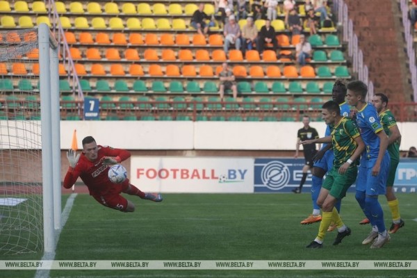 ФОТОФАКТ: Футболисты БАТЭ одержали победу над "Неманом" со счетом 1:0