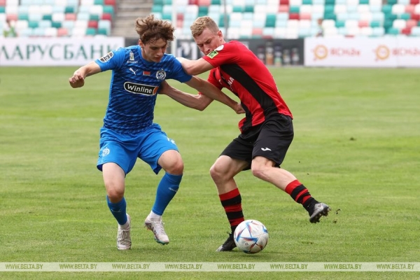ФОТОФАКТ: Минское "Динамо" победило "Белшину" в матче 14-го тура чемпионата Беларуси