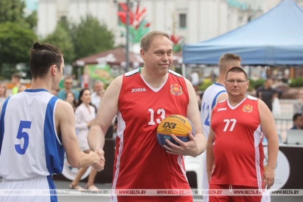 Турнир по баскетболу 3х3 собрал в Гродно любительские и команды профи из Беларуси и России