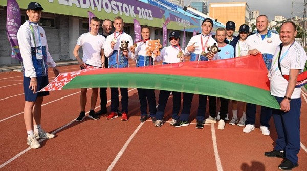 Белорусские легкоатлеты взяли четыре золота на играх "Дети Приморья" Белорусские легкоатлеты взяли четыре золота на играх "Дети Приморья"