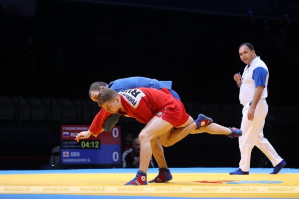 ФОТОФАКТ: Второй день Открытого Кубка Европы по самбо на призы Президента Беларуси ФОТОФАКТ: Второй день Открытого Кубка Европы по самбо на призы Президента Беларуси